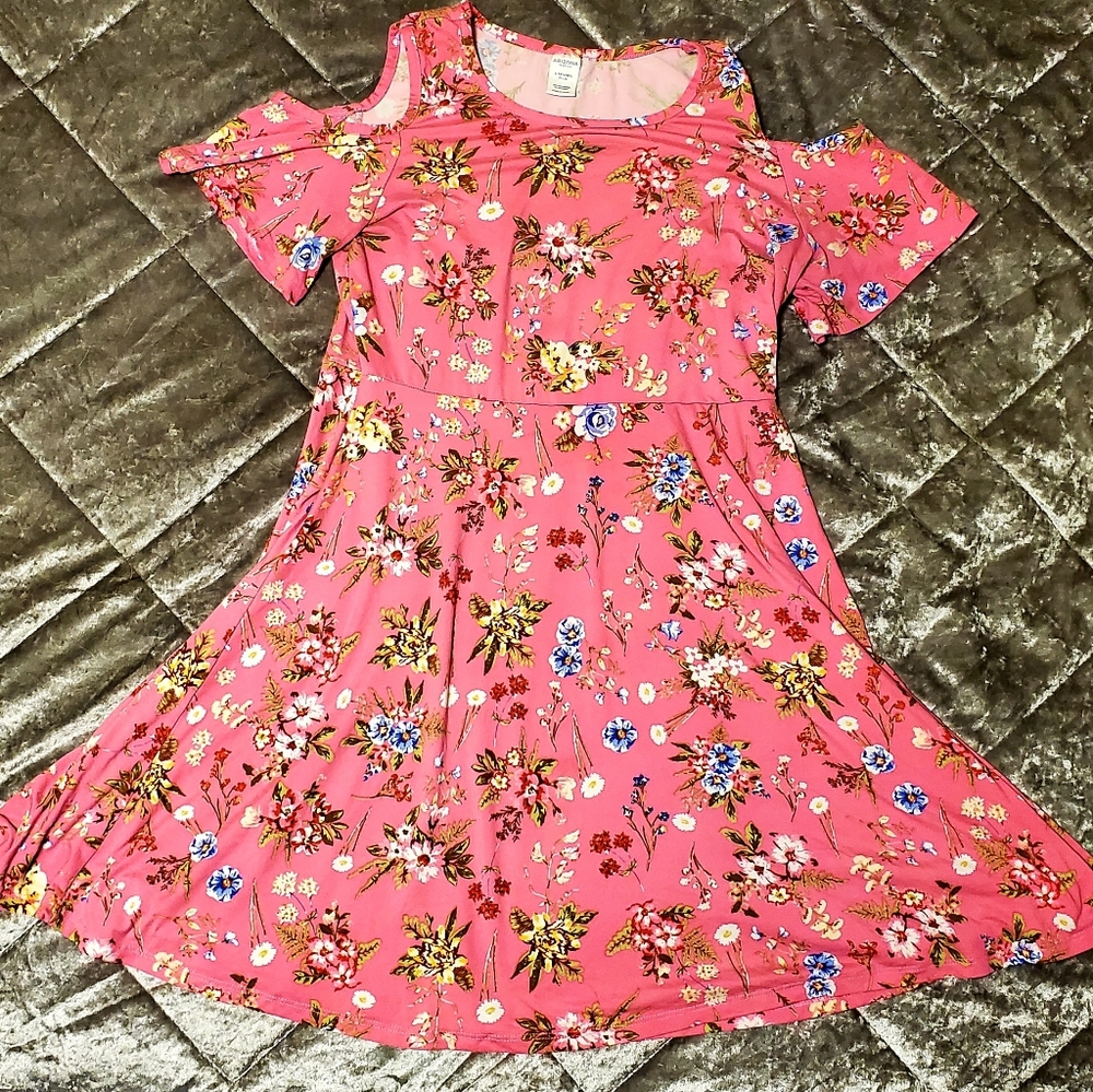 Arizona Girl's Plus floral dress